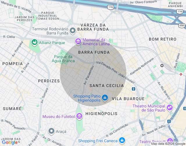 Imóvel no mapa