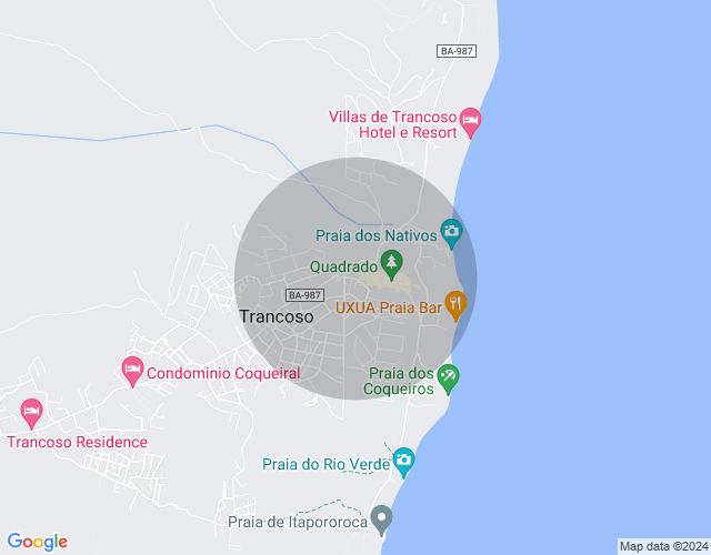 Imóvel no mapa