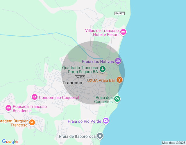 Imóvel no mapa