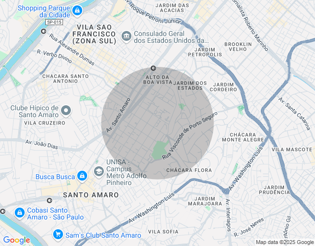 Imóvel no mapa
