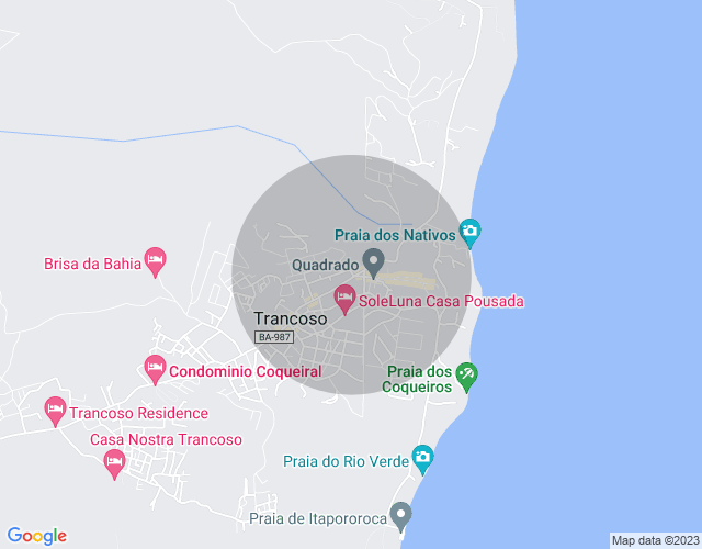 Imóvel no mapa