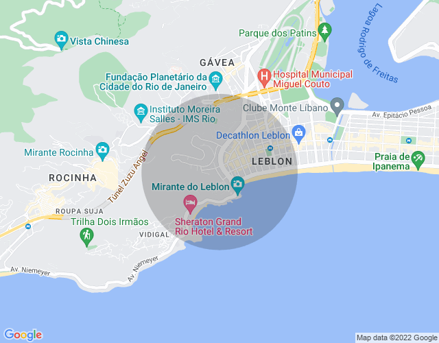 Imóvel no mapa