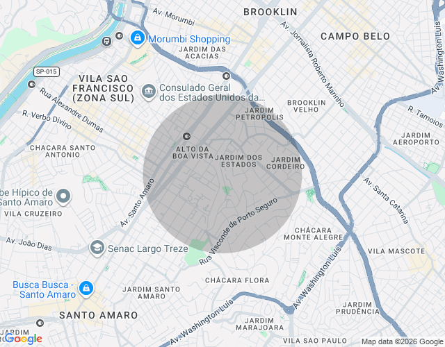 Imóvel no mapa