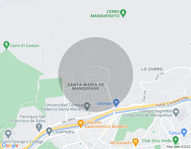 Imóvel no mapa