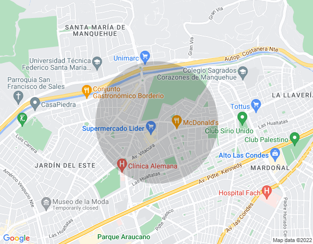 Imóvel no mapa