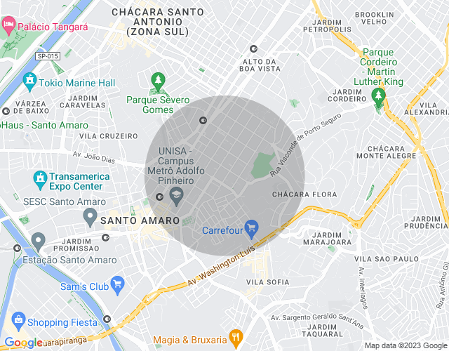 Imóvel no mapa