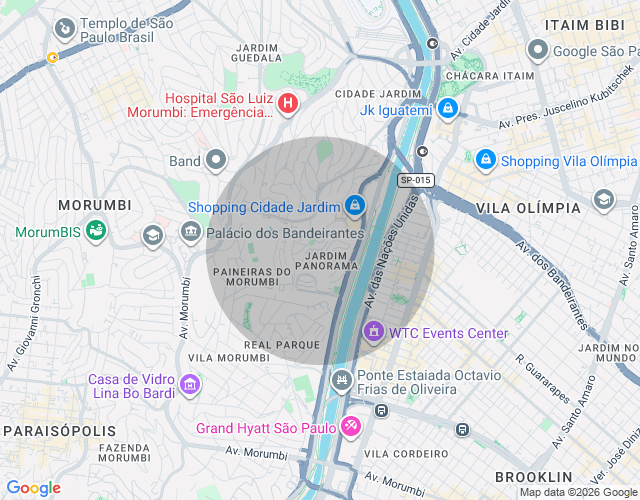 Imóvel no mapa
