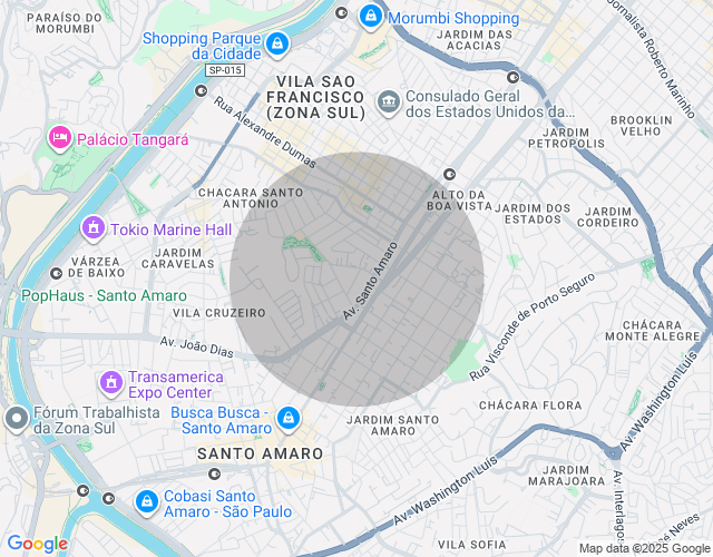 Imóvel no mapa