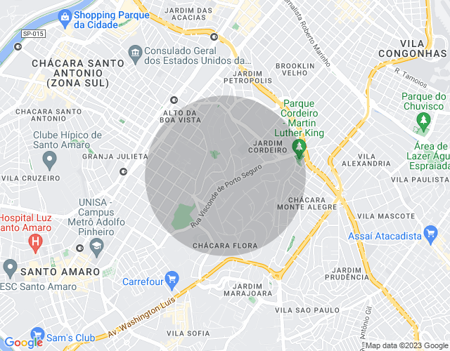 Imóvel no mapa