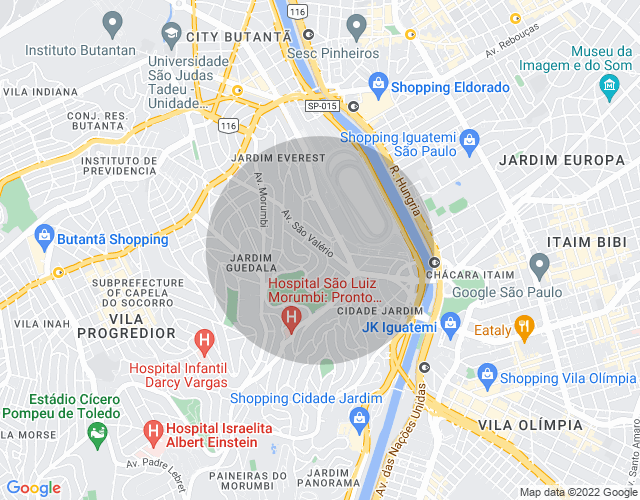 Imóvel no mapa