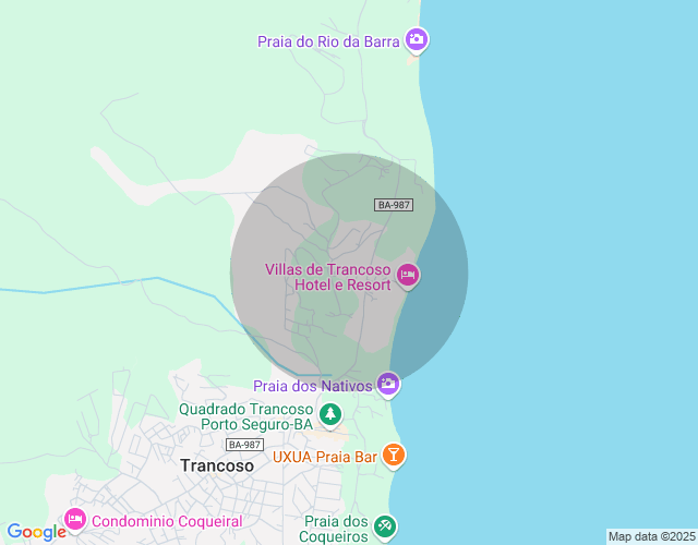 Imóvel no mapa