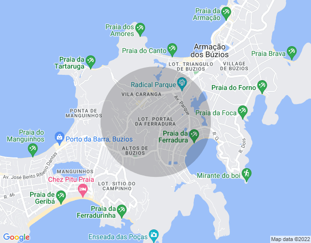 Imóvel no mapa