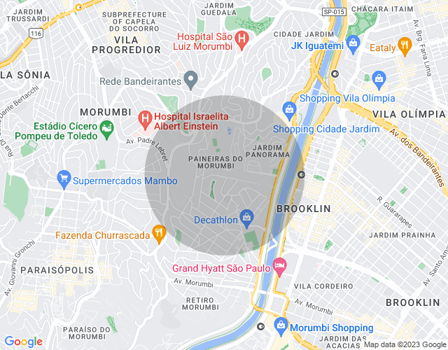 Imóvel no mapa