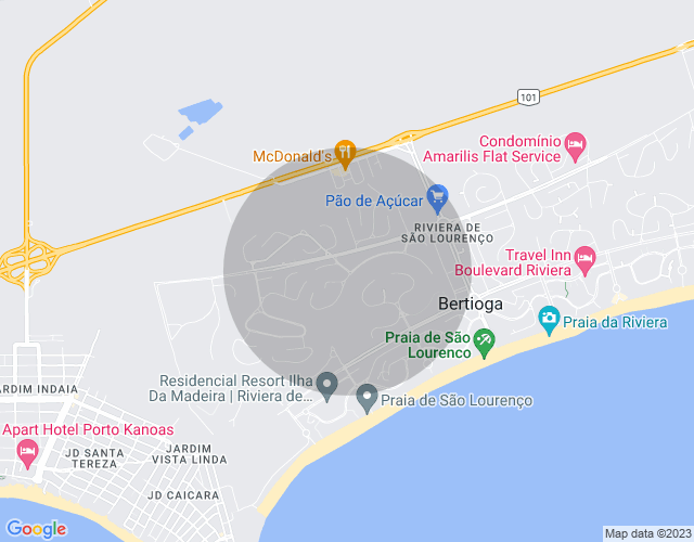 Imóvel no mapa