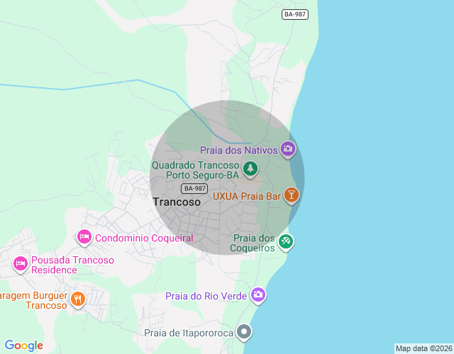 Imóvel no mapa