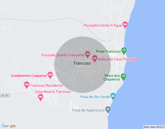 Imóvel no mapa