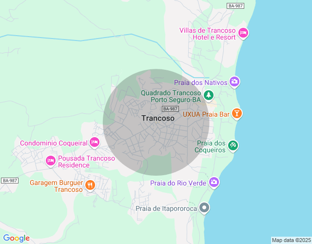 Imóvel no mapa