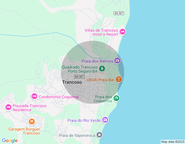 Imóvel no mapa