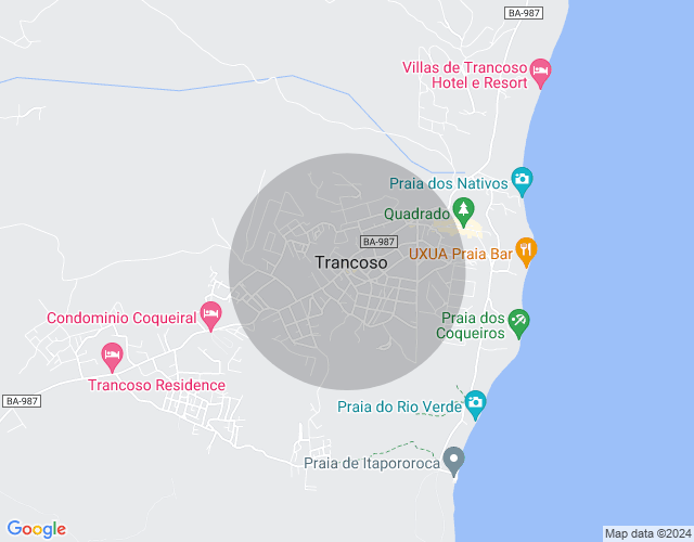 Imóvel no mapa