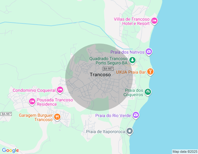 Imóvel no mapa