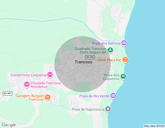 Imóvel no mapa
