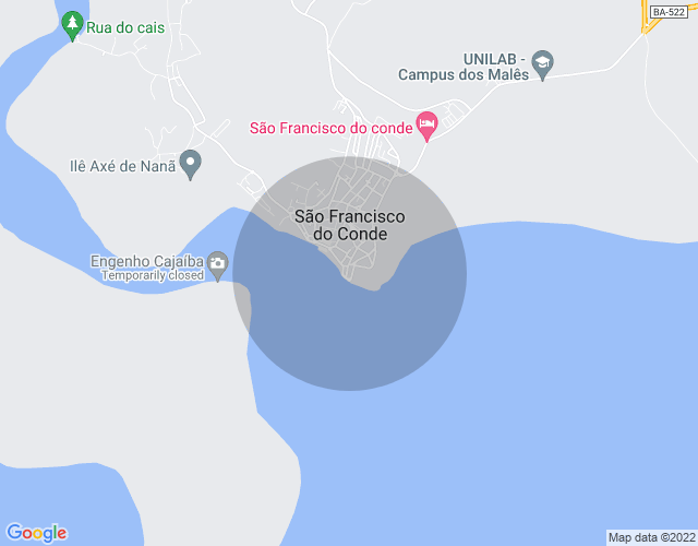 Imóvel no mapa