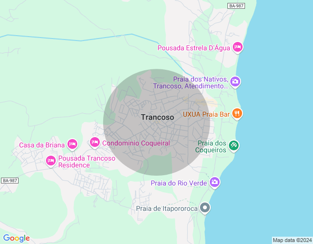 Imóvel no mapa