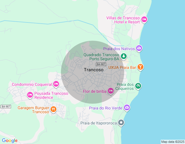 Imóvel no mapa