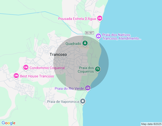 Imóvel no mapa