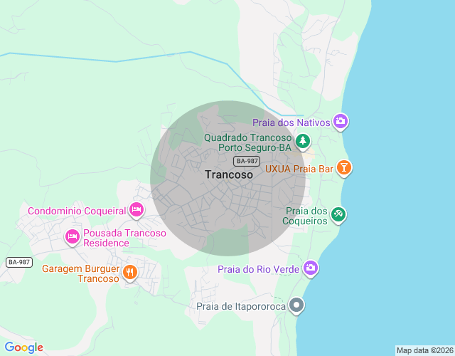 Imóvel no mapa
