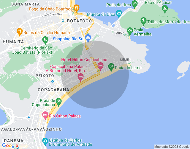 Imóvel no mapa