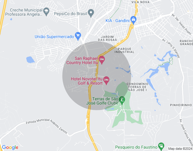 Imóvel no mapa