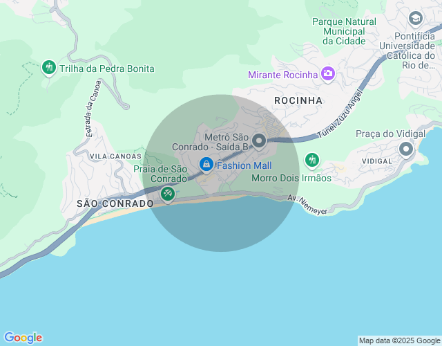 Imóvel no mapa