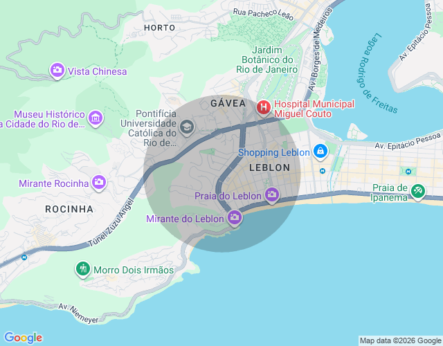 Imóvel no mapa