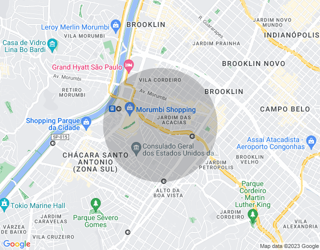 Imóvel no mapa