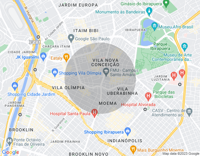 Imóvel no mapa