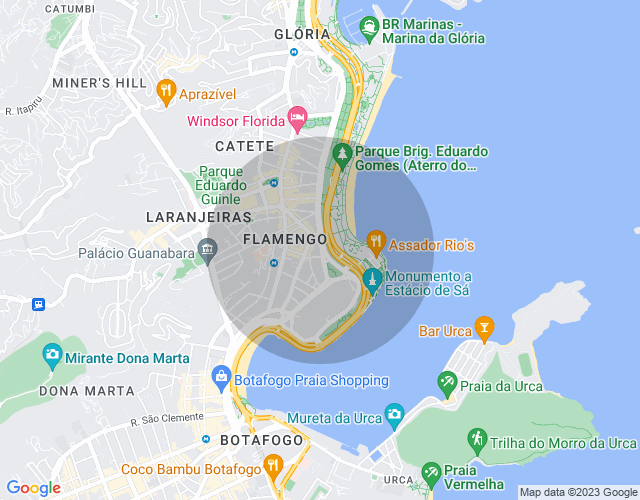 Imóvel no mapa