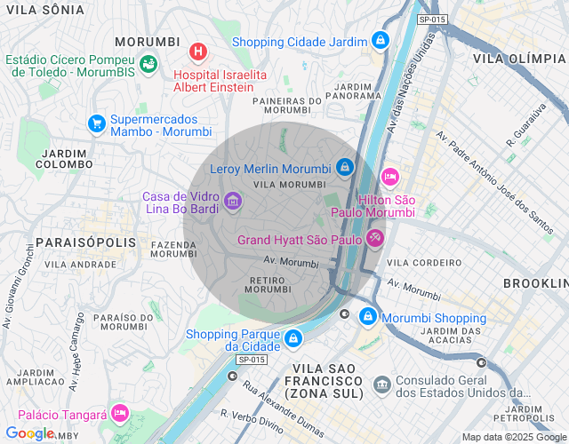 Imóvel no mapa