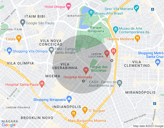 Imóvel no mapa