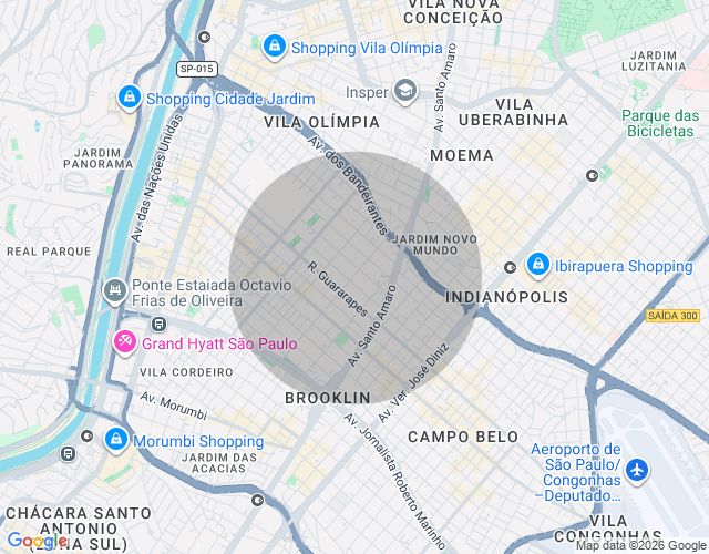 Imóvel no mapa