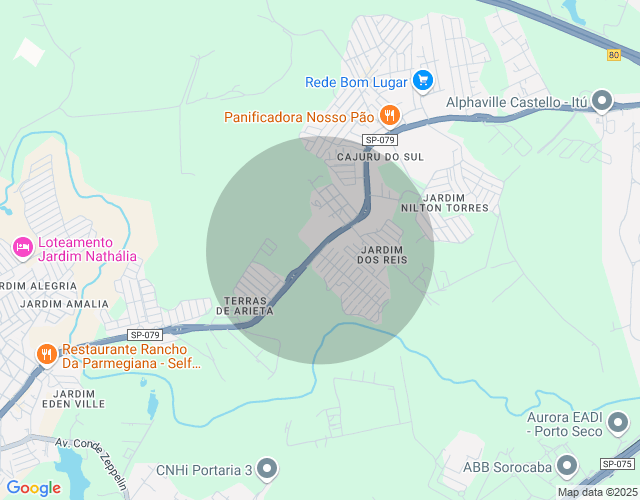 Imóvel no mapa