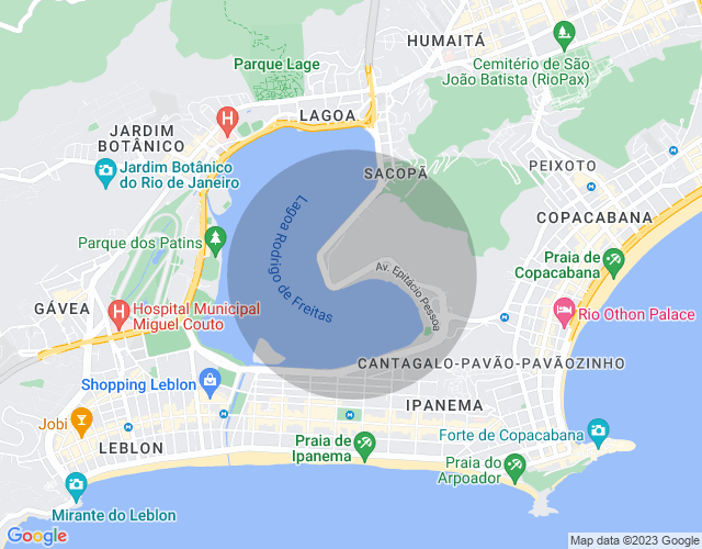 Imóvel no mapa