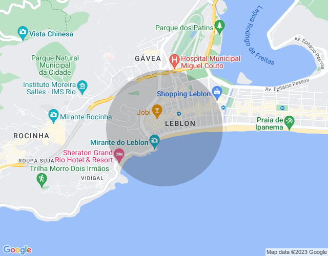 Imóvel no mapa