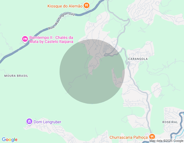 Imóvel no mapa