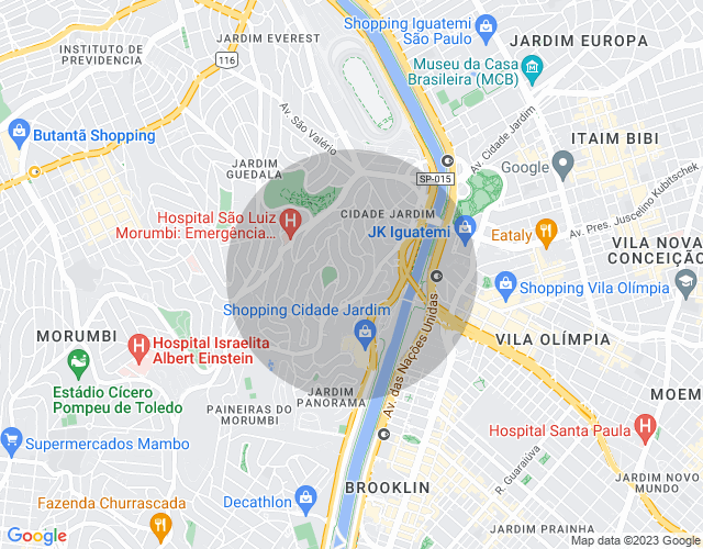 Imóvel no mapa