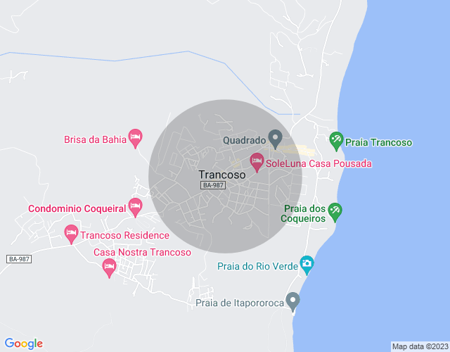 Imóvel no mapa