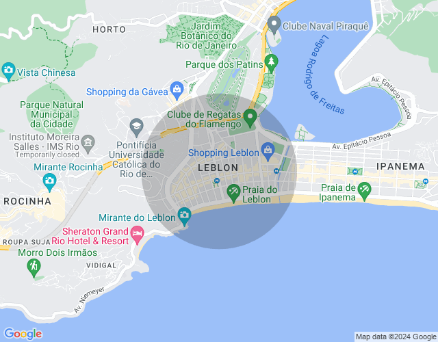 Imóvel no mapa