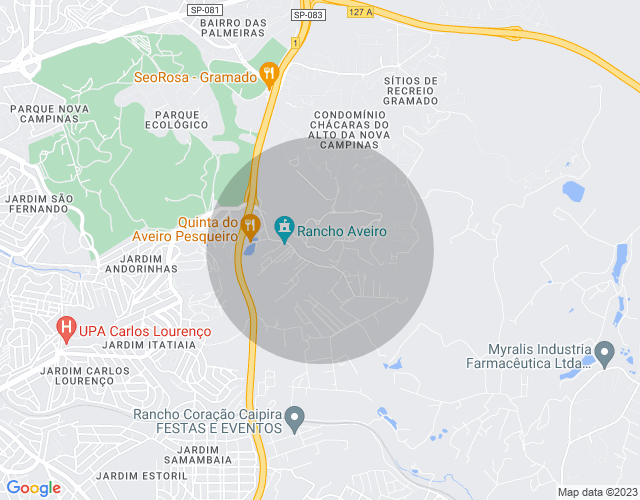 Imóvel no mapa