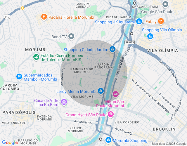 Imóvel no mapa