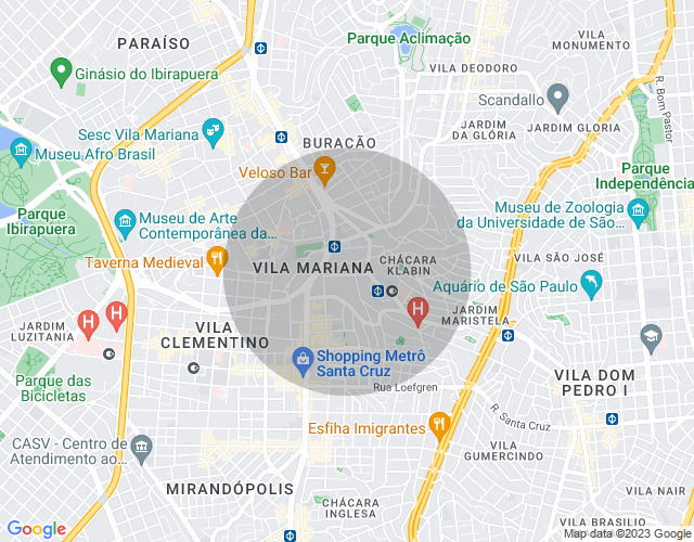 Imóvel no mapa
